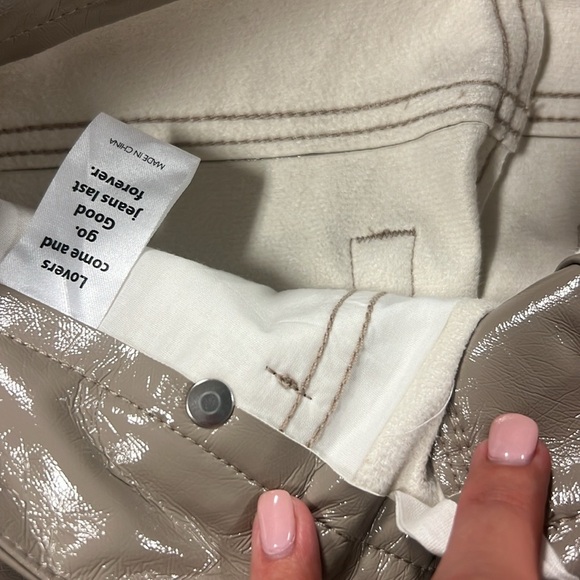 PACSUN Pleather Pants Size 26 NWT - Picture 4 of 7